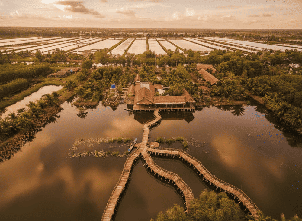 Khu du lịch sinh th&aacute;i C&agrave; Mau ECO